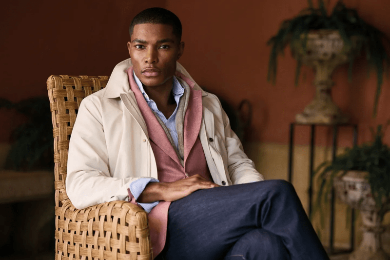 お値下げ中　極美品 キャメル100％【HACKETT LONDON 】極上 52 Hackett London | Vila do Conde Porto Fashion Outlet | Vila do
