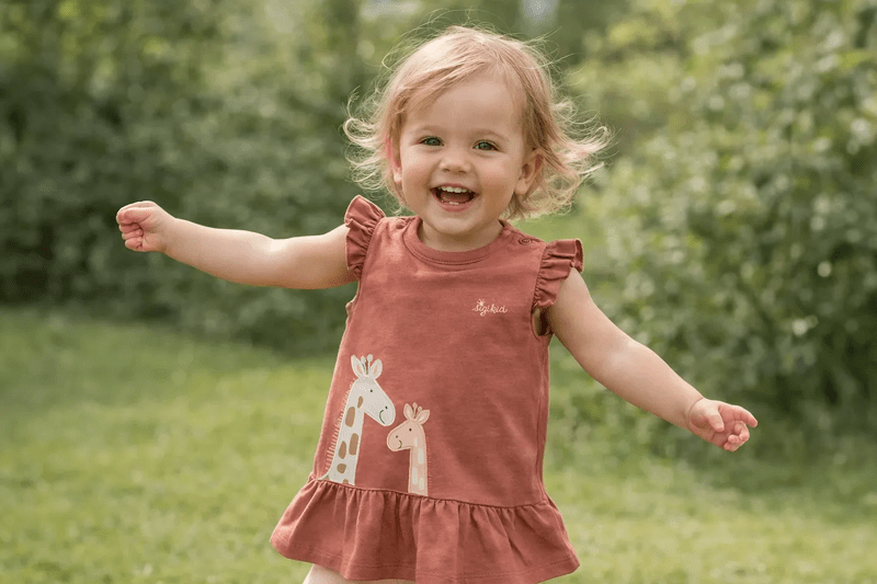 Sigikid T-Shirt, Blu/Safari, 68 cm Bambino
